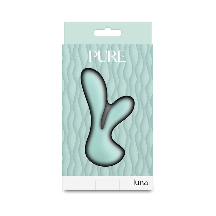 Pure Luna Petite Vibrating Rabbit Teal