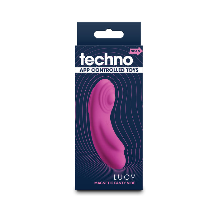 Techno Lucy App-controlled Panty Vibe with Magnet Magenta