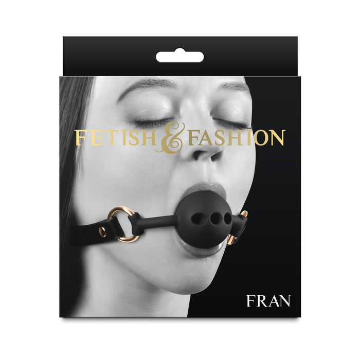 Fetish & Fashion Fran Ball Gag Black