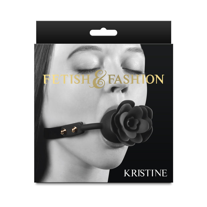 Fetish & Fashion Kristine Rose Gag Black