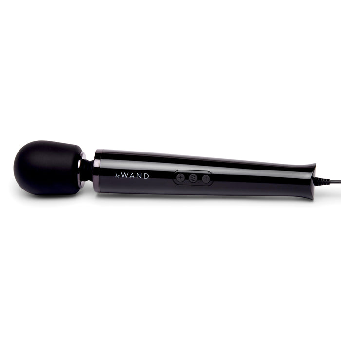 Le Wand Plug-In Vibrating Massager Black