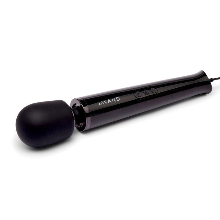 Le Wand Plug-In Vibrating Massager Black