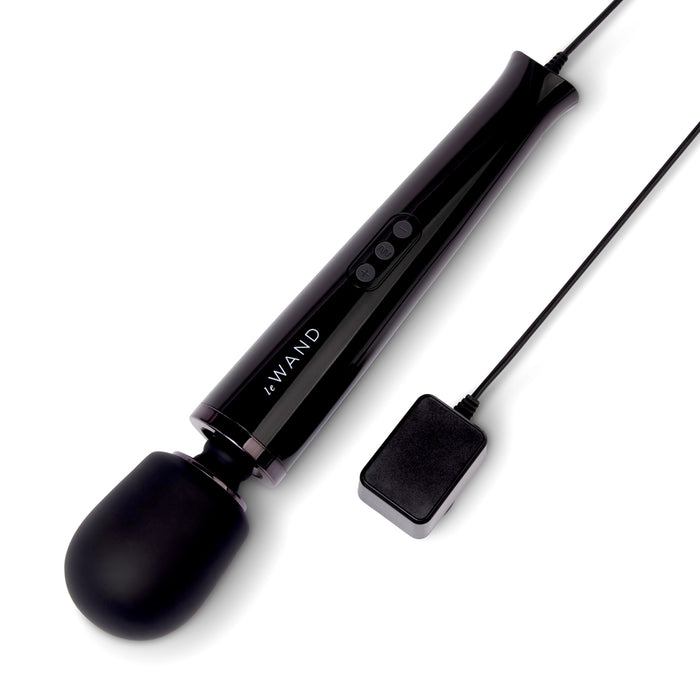 Le Wand Plug-In Vibrating Massager Black