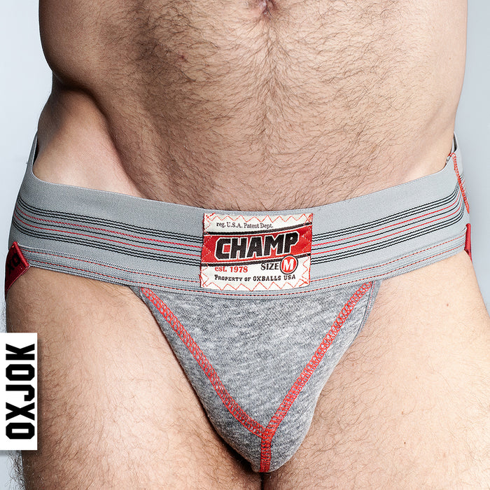 Oxballs Champ Vintage Sweatshirt-Jock Gray Heather S