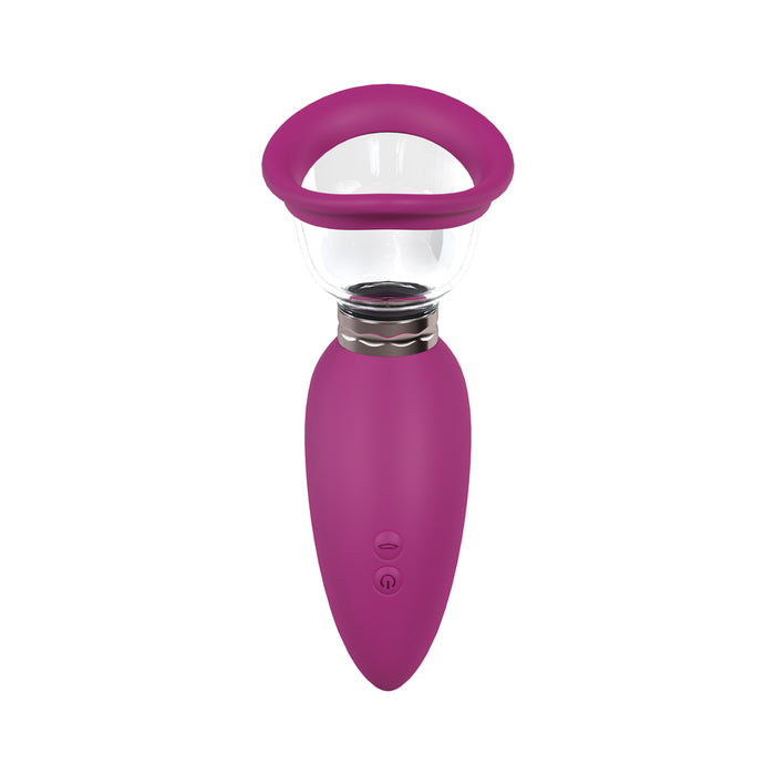 Pumped Arousing Automatic Rechargeable Vulva & Breast Pump Pink