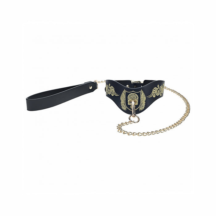 Ouch! International London Collection Collar with Leash