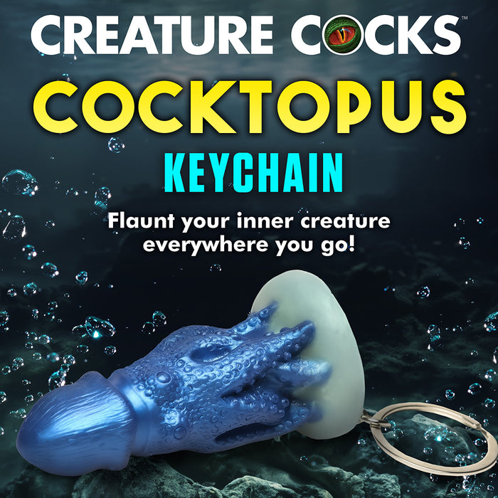 Creature Cocks Cocktopus Silicone Keychain