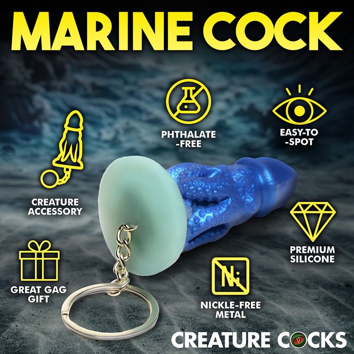 Creature Cocks Cocktopus Silicone Keychain