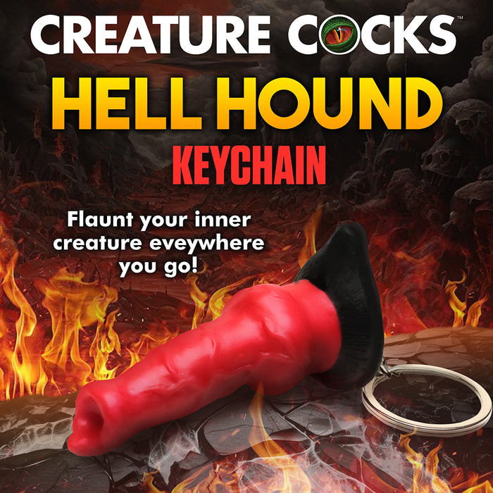 Creature Cocks Hell-Hound Silicone Keychain