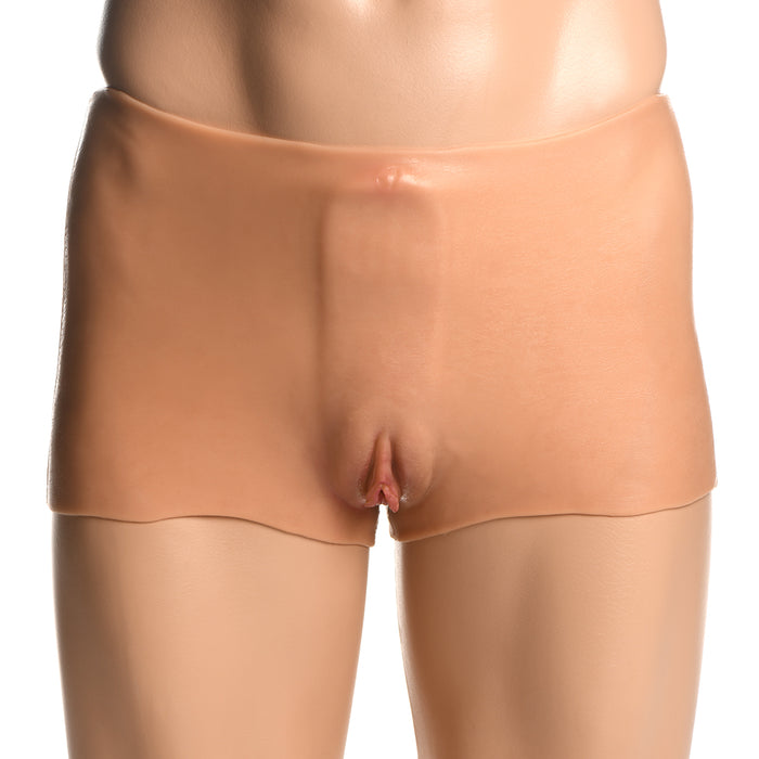 Master Series Pussy Panties Silicone Vagina + Ass Panties Large