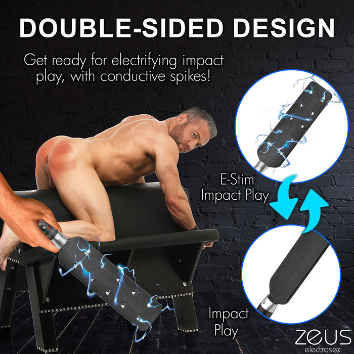 Zeus Electrosex E-Stim Spiked Paddle