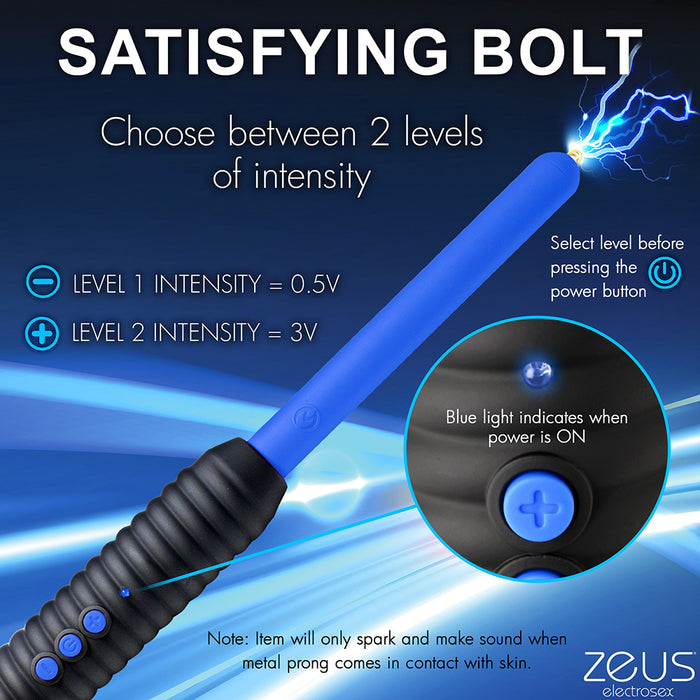 Zeus Electrosex Shock Rod E-Stim Zapping Wand