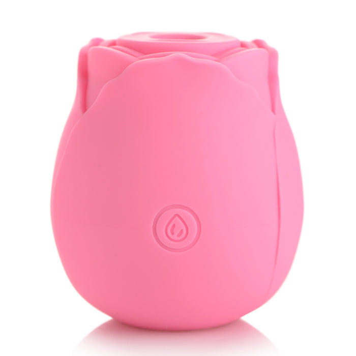 Bloomgasm 10X Wild Rose Silicone Suction Clit Stimulator Pink