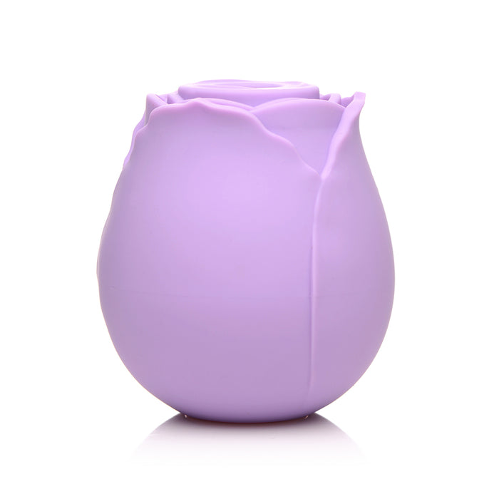 Bloomgasm 10X Wild Rose Silicone Suction Clit Stimulator Purple