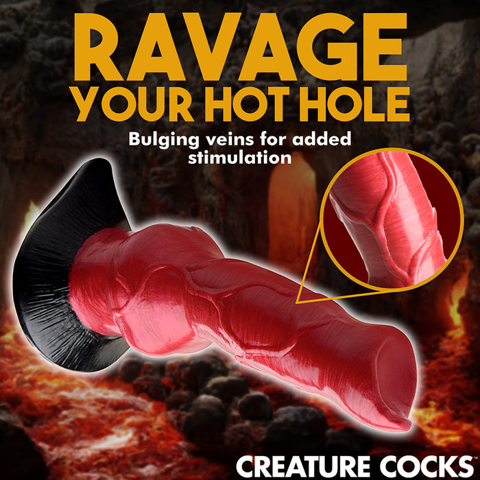 Creature Cocks Hell-Hound Canine Penis Silicone Dildo