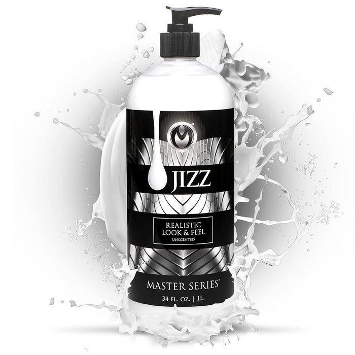 Master Series Unscented Water-Based Jizz Lubricant 34 oz.