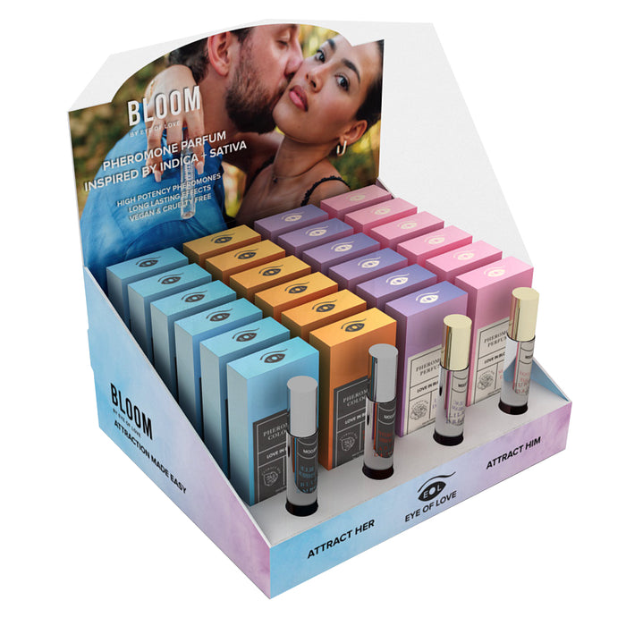 Eye of Love Bloom Pheromone 10ml Display 4x6 Prepack-Cardboard