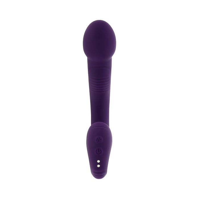 Zero Tolerance Rip Curl Rechargeable Silicone Vibrator Purple