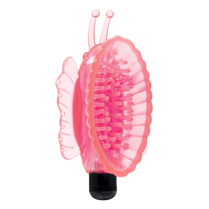 Lux Fetish Vibrating Butterfly Pussy Pump With Quick Release