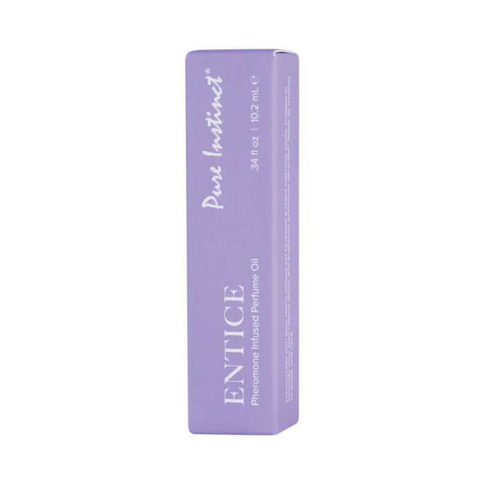 Pure Instinct Pheromone Perfume Oil Entice Roll-On 0.34 oz.