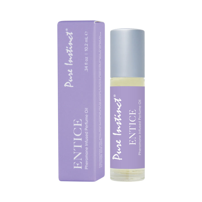 Pure Instinct Pheromone Pefume Oil Roll-On Acrylic Display with Testers & Product