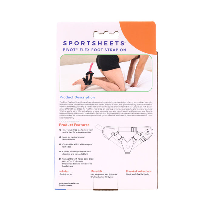 Sportsheets Pivot Flex Foot Strap On