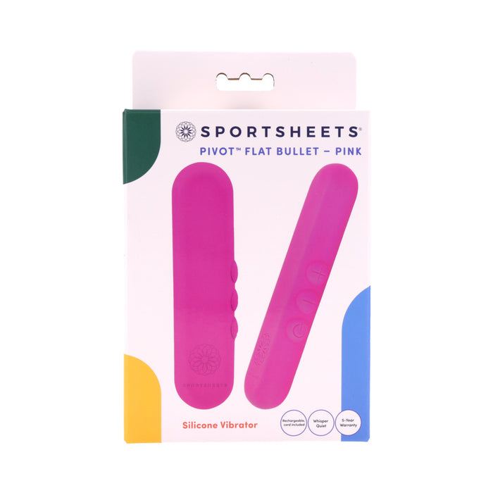 Sportsheets Pivot Flat Bullet Pink