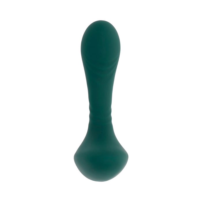 Gender X You Gotta Stick It Rechargeable Vibrating Anal Plug Silicone Teal