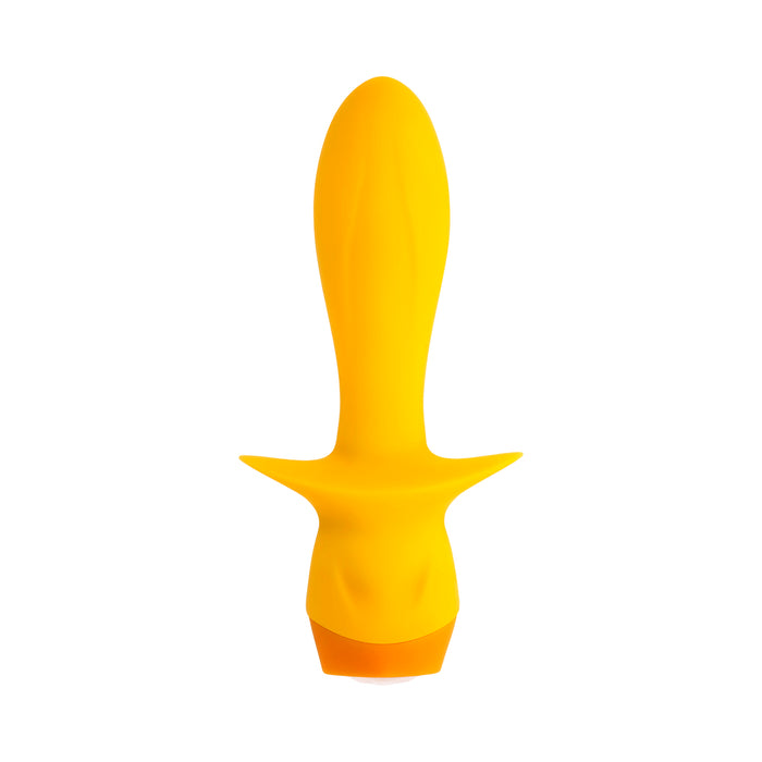 Selopa Mellow Yellow Rechargeable Vibrating Plug Silicone Yellow