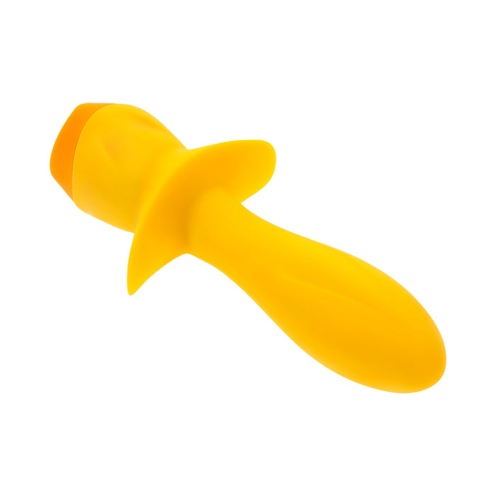 Selopa Mellow Yellow Rechargeable Vibrating Plug Silicone Yellow