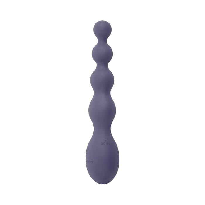 Zero Tolerance Rumpy Bumpy Rechargeable Vibrating Anal Vibrator Silicone Purple