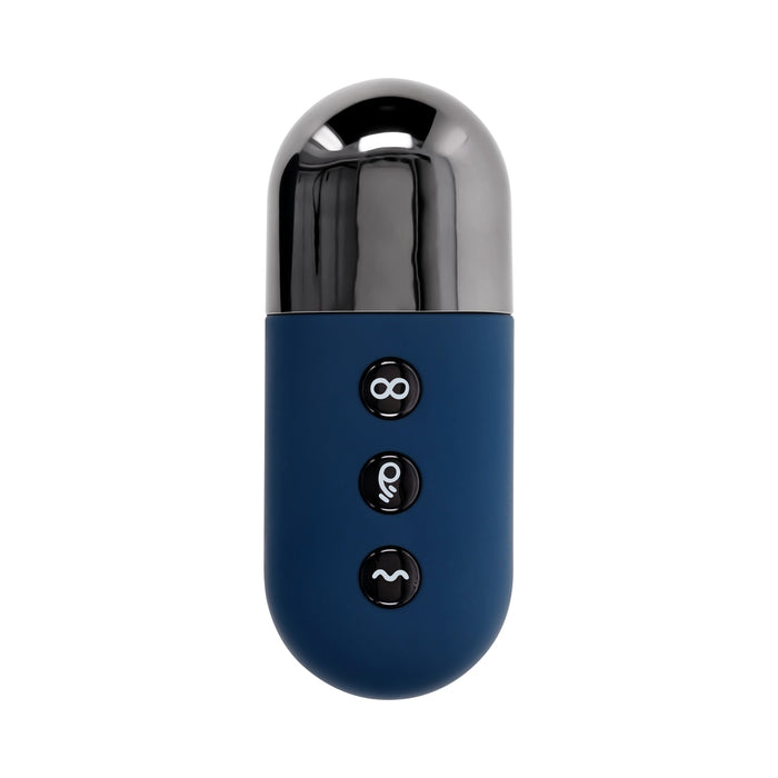 Zero Tolerance By All Means Rechargeable Vibrating Prostate Vibrator With Remote Silicone Blue