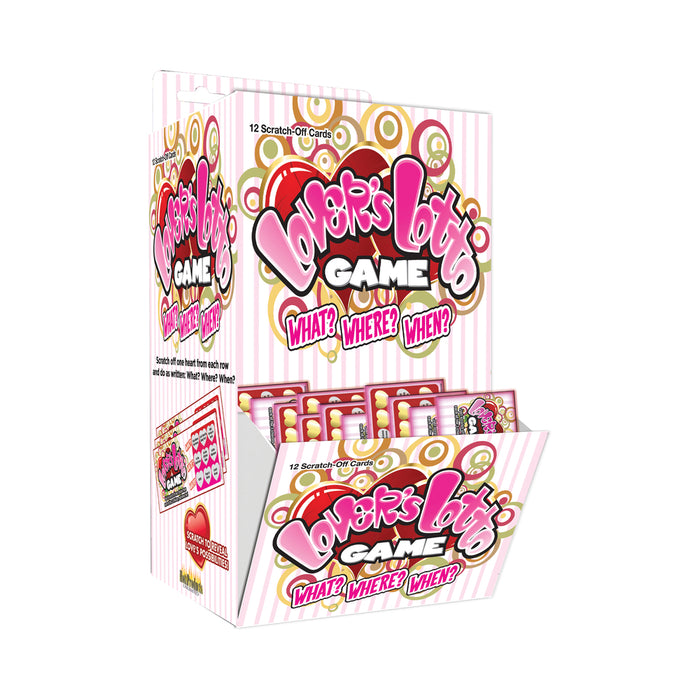 Lovers Lotto Game Scratch & Play Sex Game 144pcs/Display