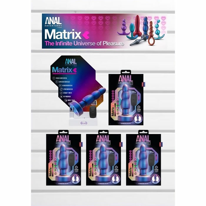 Anal Adventures Matrix Kinetik Plug Merchandising Kit