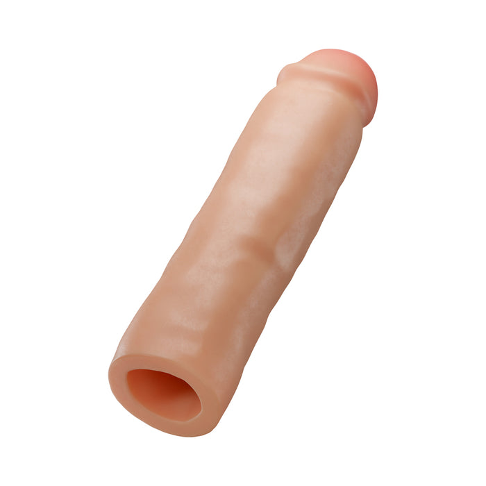 Performance Plus 3 in. Silicone Penis Xtender Beige