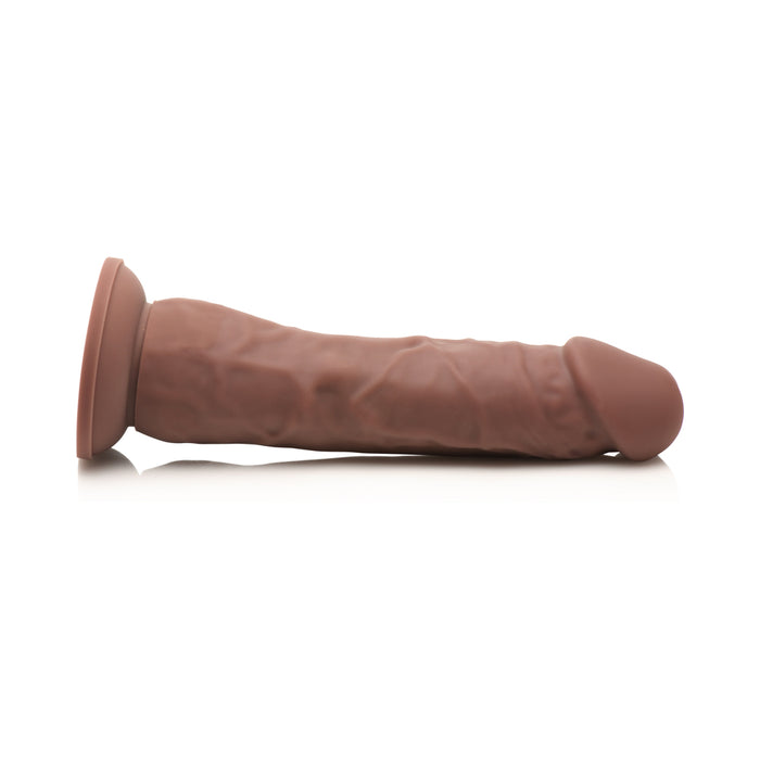 Easy Riders 7 in. Silicone Dildo Dark