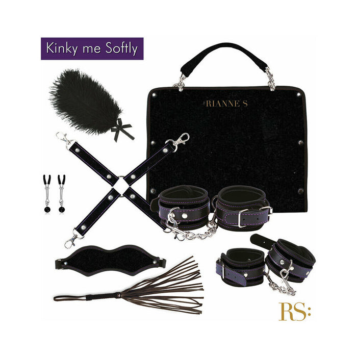 Rianne S Kinky Me Softly Bondage Kit Black