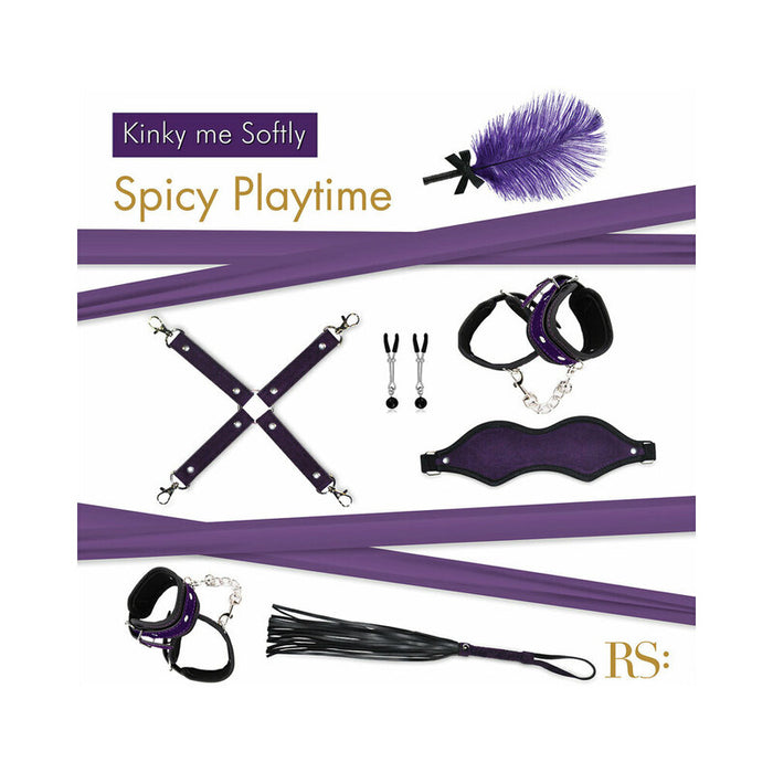 Rianne S Kinky Me Softly Bondage Kit Purple