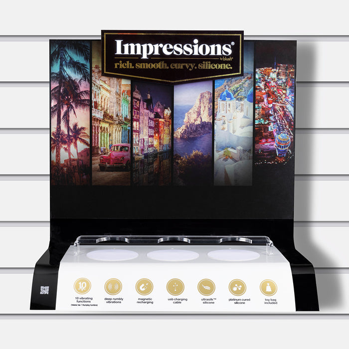 Impressions Acrylic Tester Display