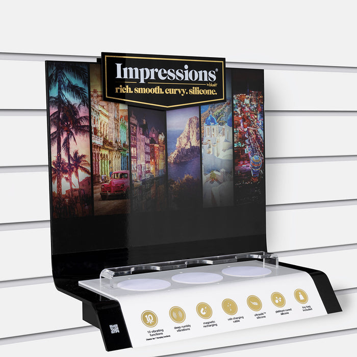 Impressions Acrylic Tester Display