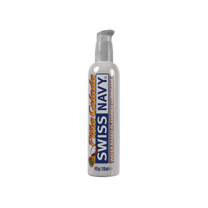 Swiss Navy Pina Colada Water-Based Flavored Lubricant 4 oz.