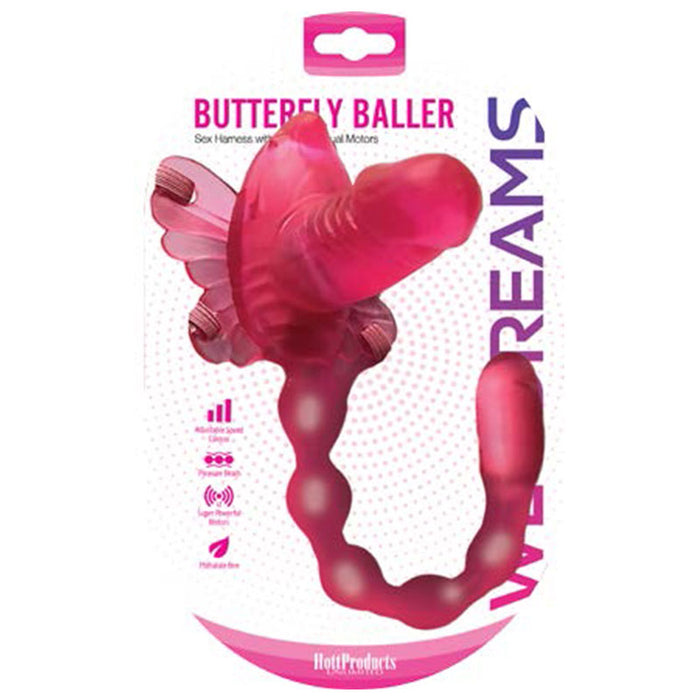 Wet Dreams Butterfly Baller- Pink