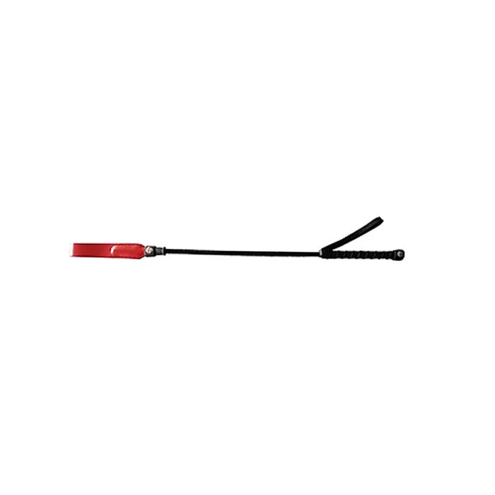 Short Riding Crop Slim Tip (20") - RED