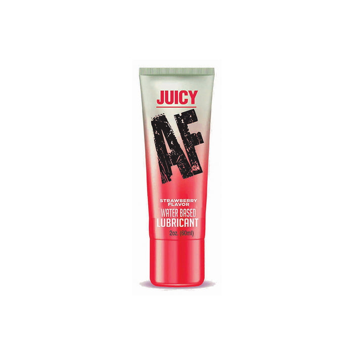 Juicy AF Water-Based Lubricant Strawberry 2 oz.