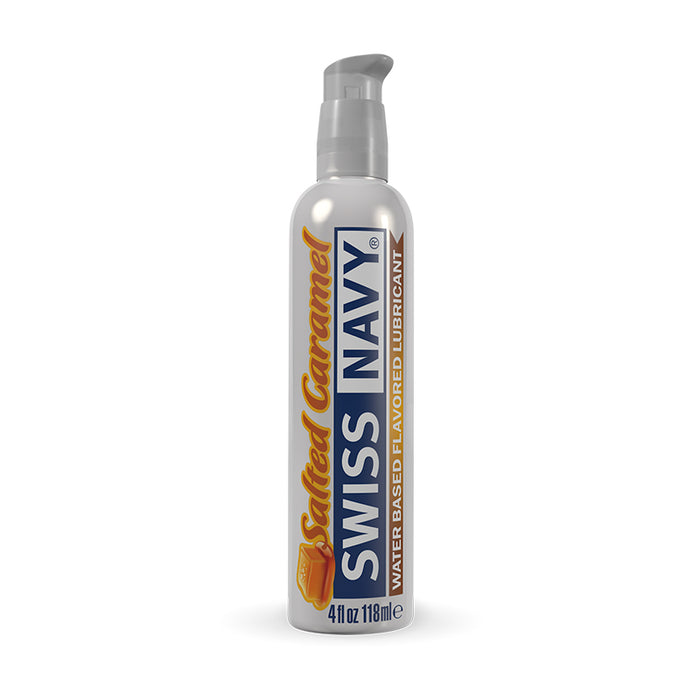 Swiss Navy Salted Caramel Flavored Lubricant 4 oz.