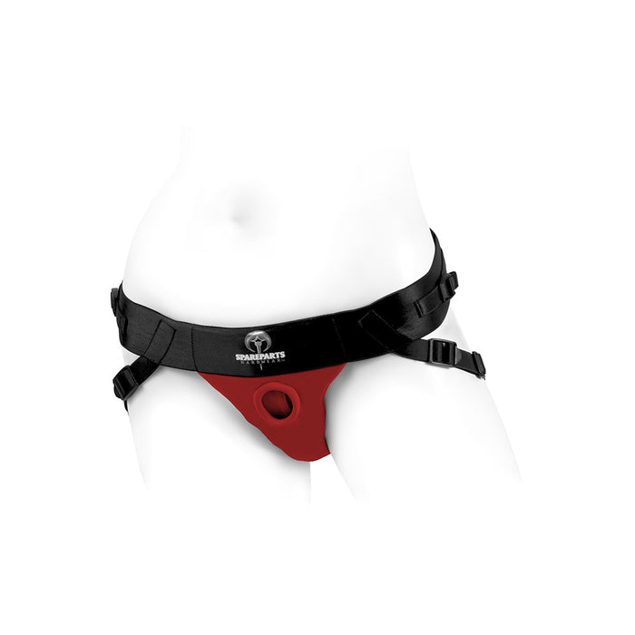 SpareParts Joque Double Strap Harness Red Size A