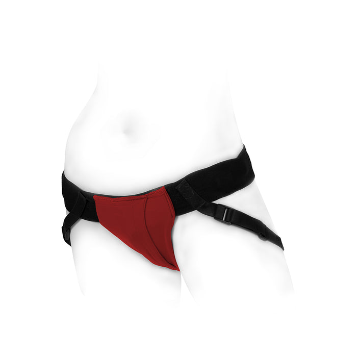 SpareParts Joque Double Strap Harness Red Size A