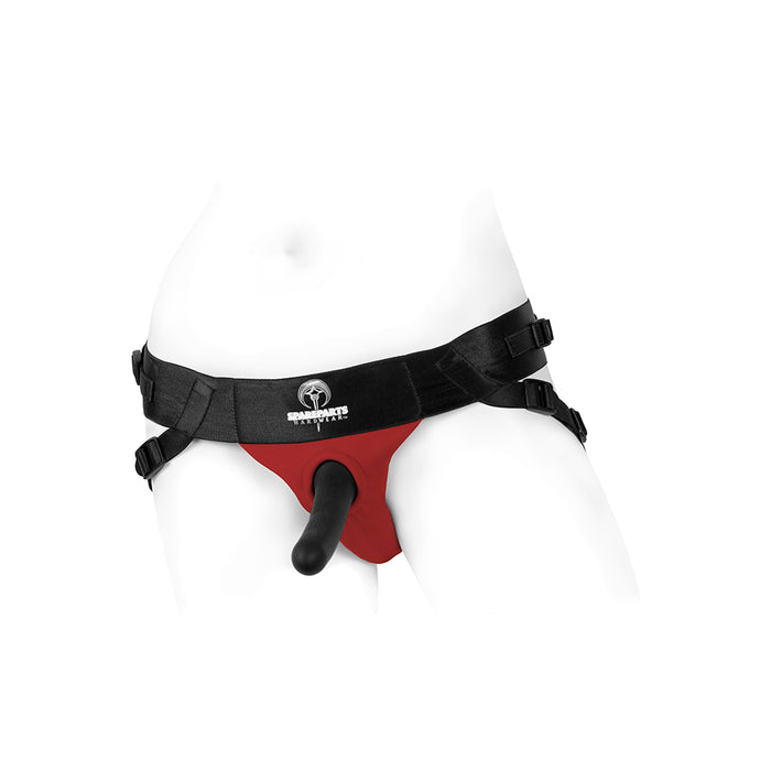 SpareParts Joque Double Strap Harness Red Size A