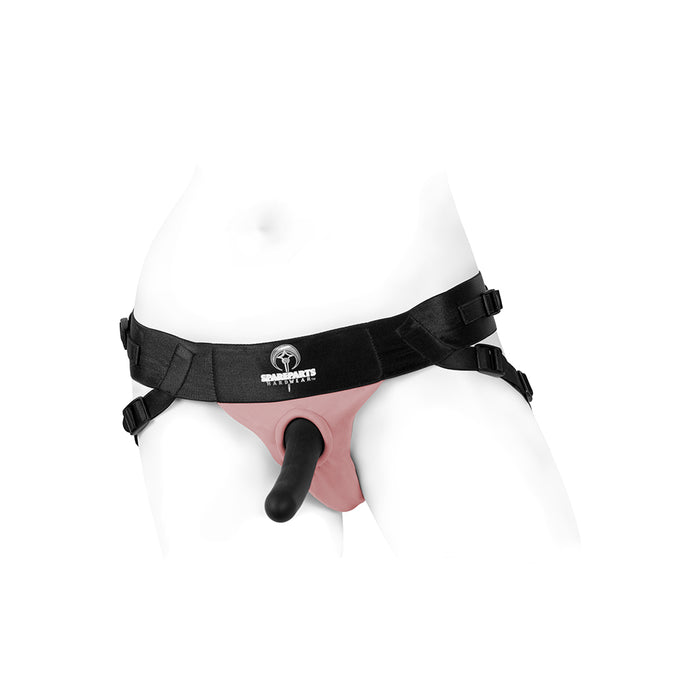 SpareParts Joque Double Strap Harness Pink Size A