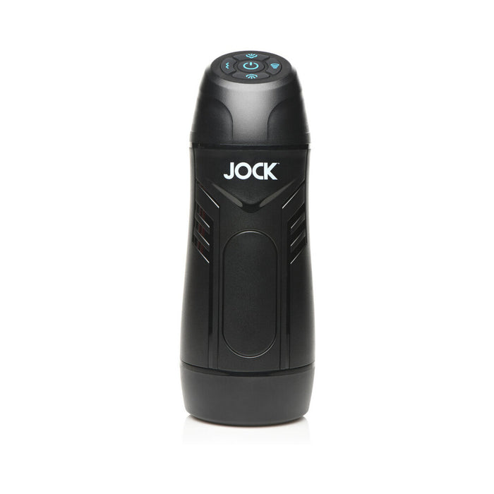 Jock 9X Sucking & Vibrating Masturbator White